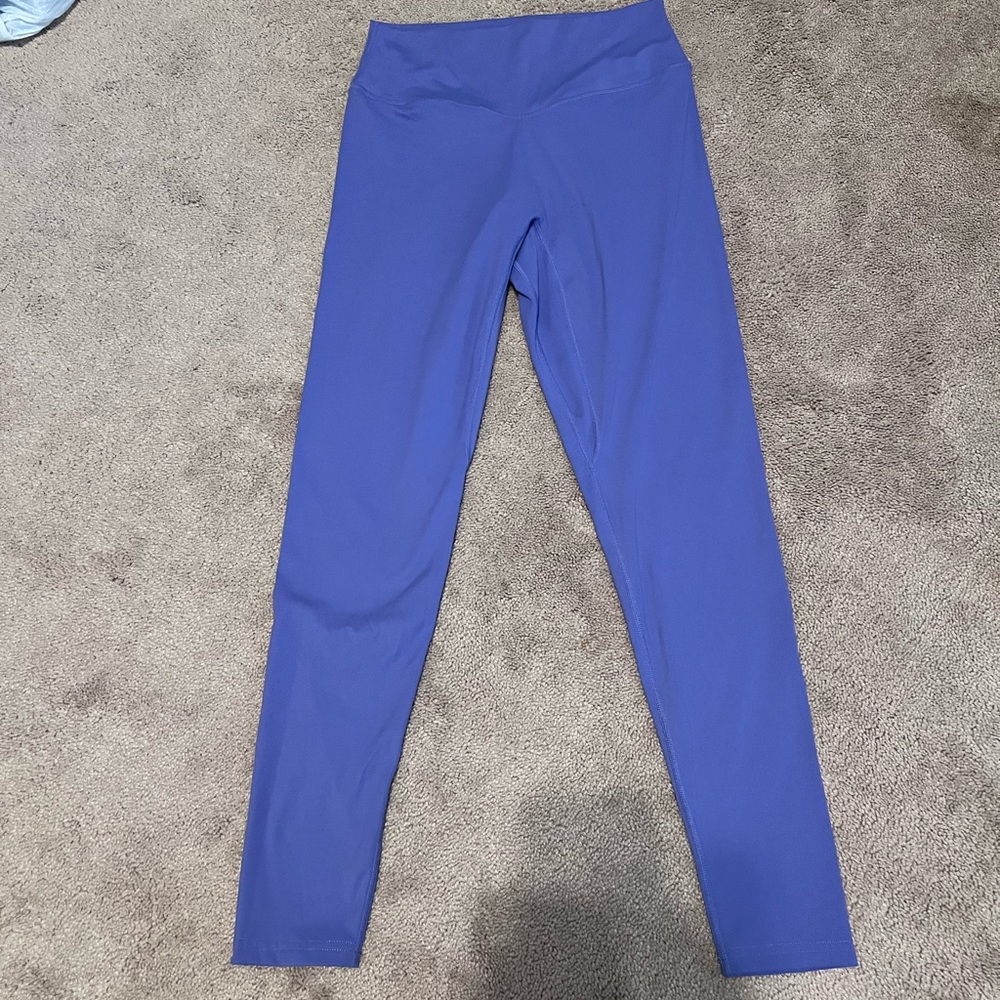 Women's High-Waist Purple Leggings